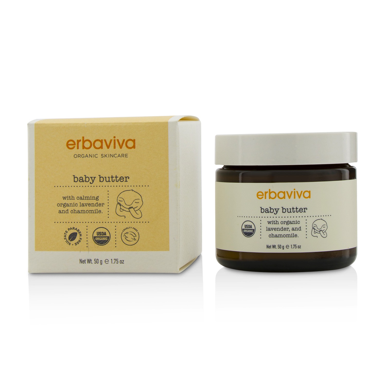 Erbaviva Baby Butter 50g/1.75oz