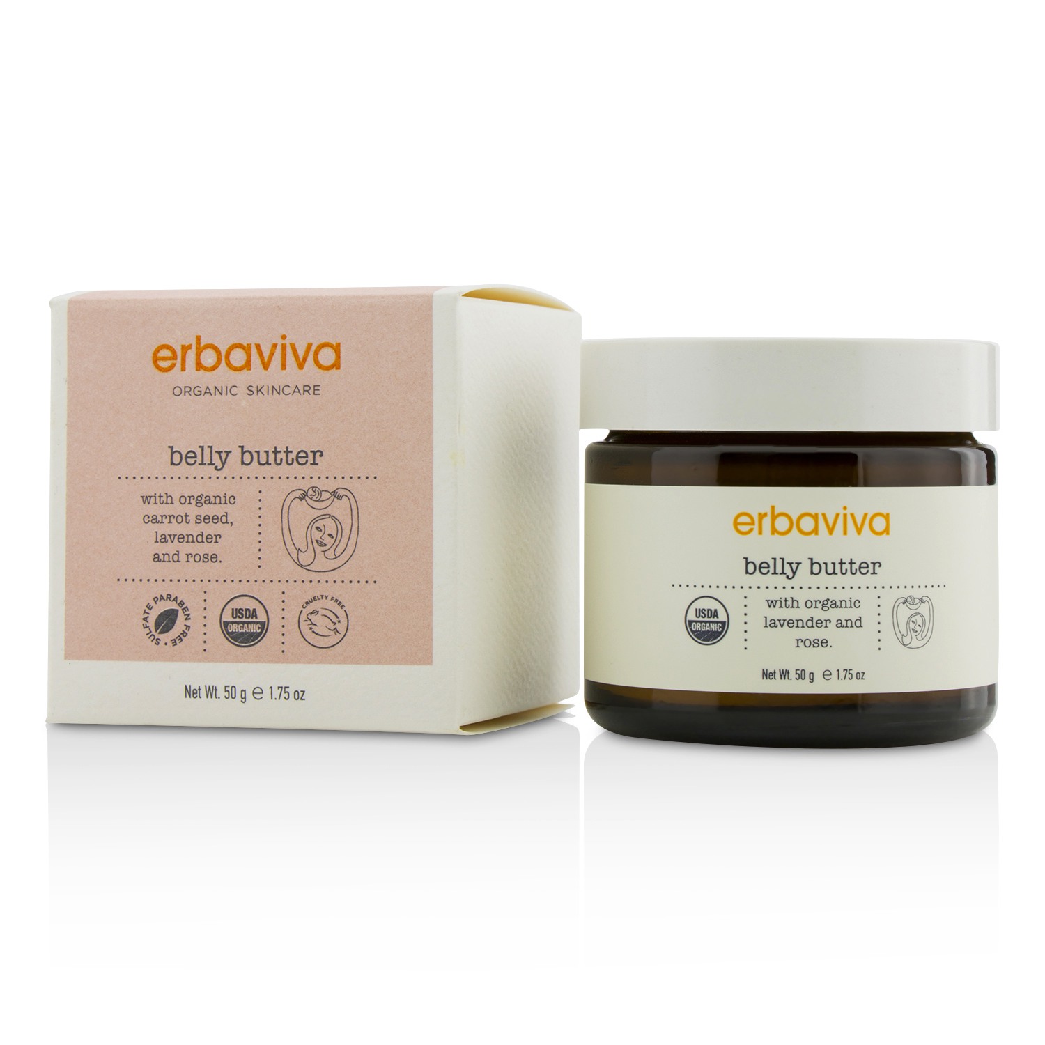 Erbaviva Belly Butter 50g/1.75oz