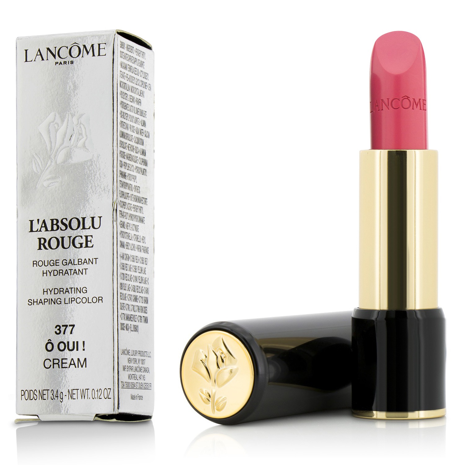 Lancome L' Absolu Rouge Hydrating Shaping Lipcolor 3.4g/0.12oz