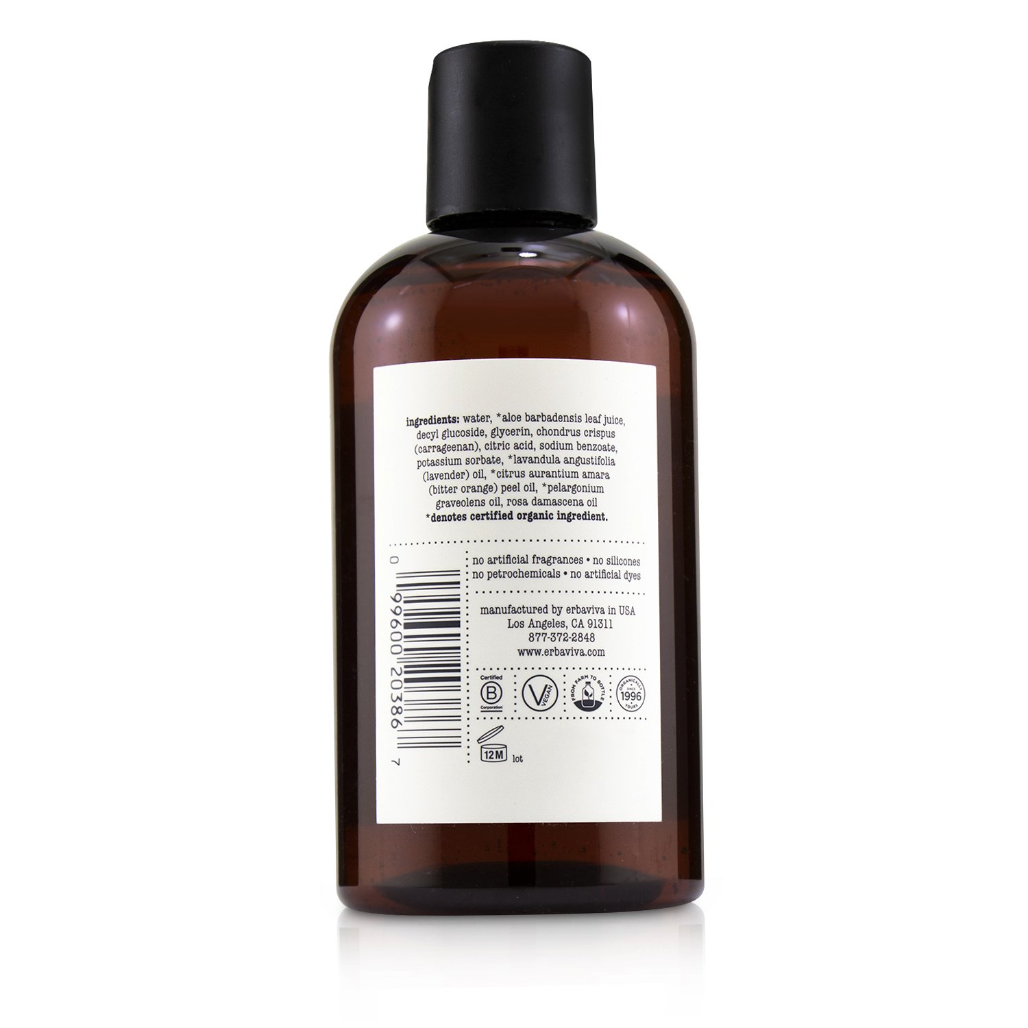Erbaviva Relax Body Wash 235ml/8oz