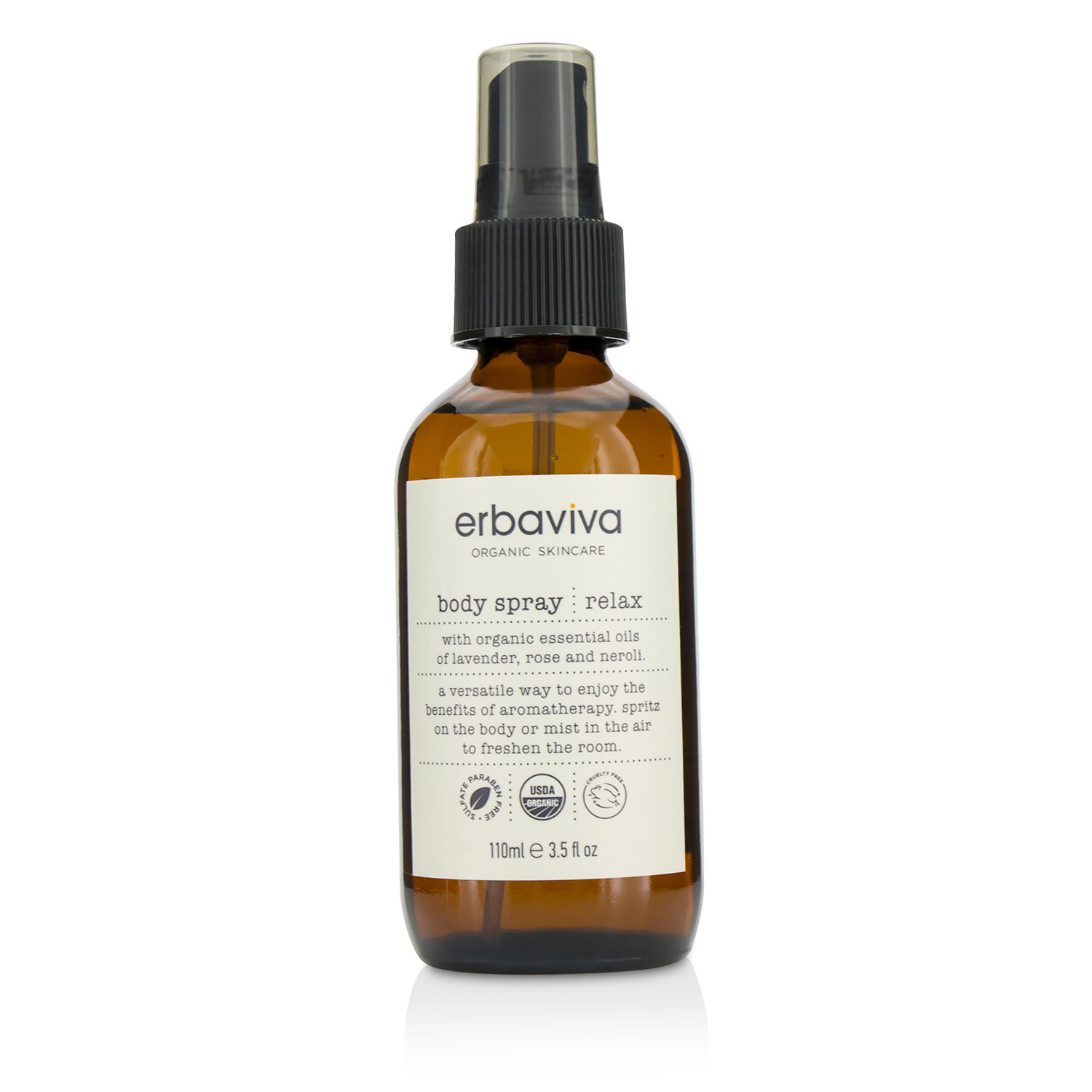 Erbaviva Relax Body Spray 110ml/3.5oz