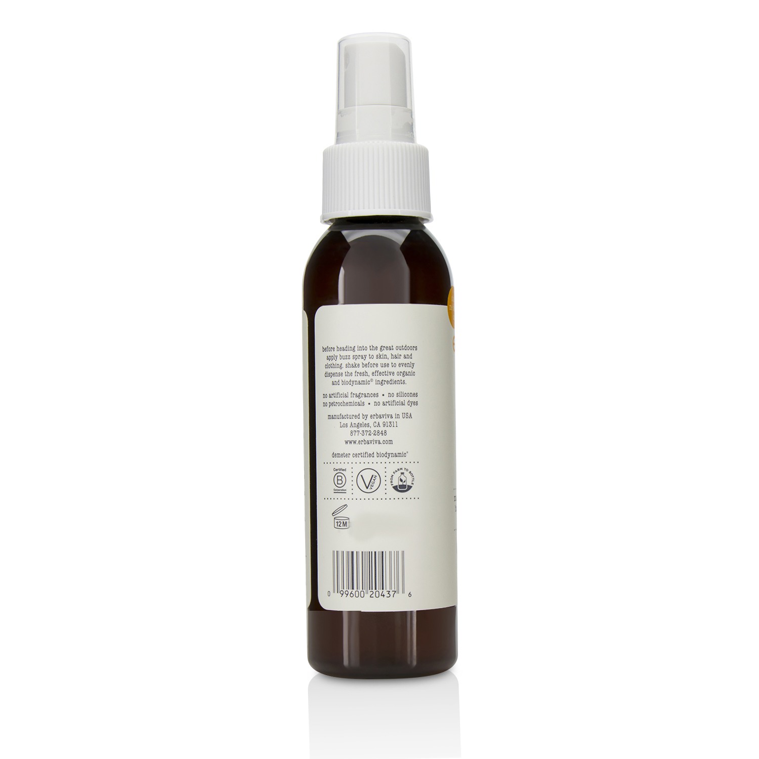 Erbaviva Children's Buzz Spray 120ml/4oz