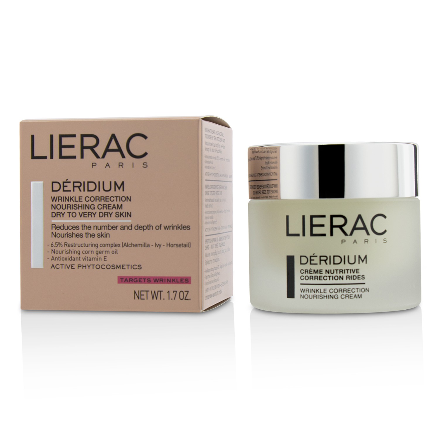 Lierac Deridium Wrinkle Correction Nourishing Cream (For Dry To Very Dry Skin) 50ml/1.7oz