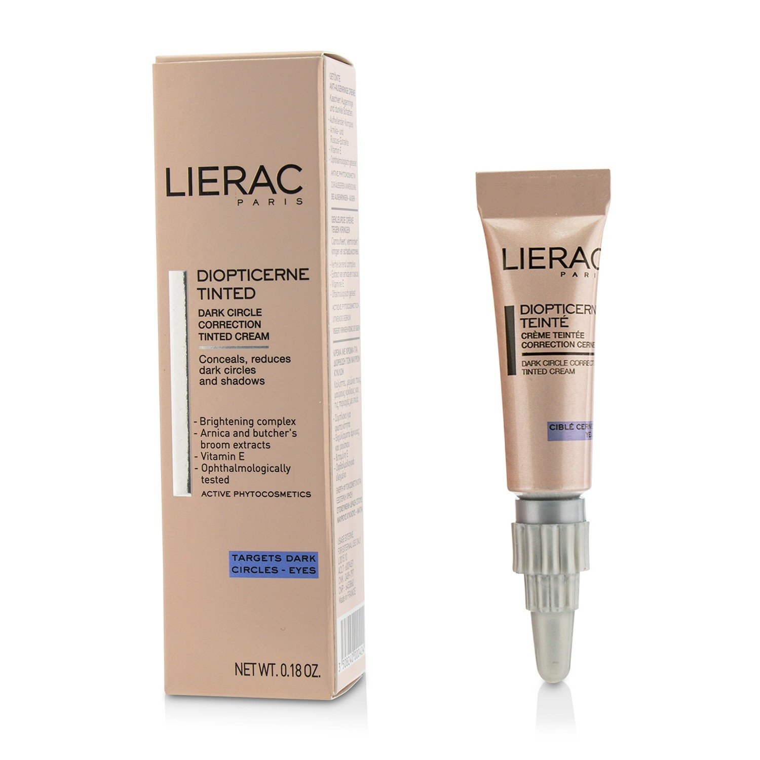 Lierac Krem pod oczy Diopticerne Dark Circle Correction Tinted Cream 5ml/0.18oz