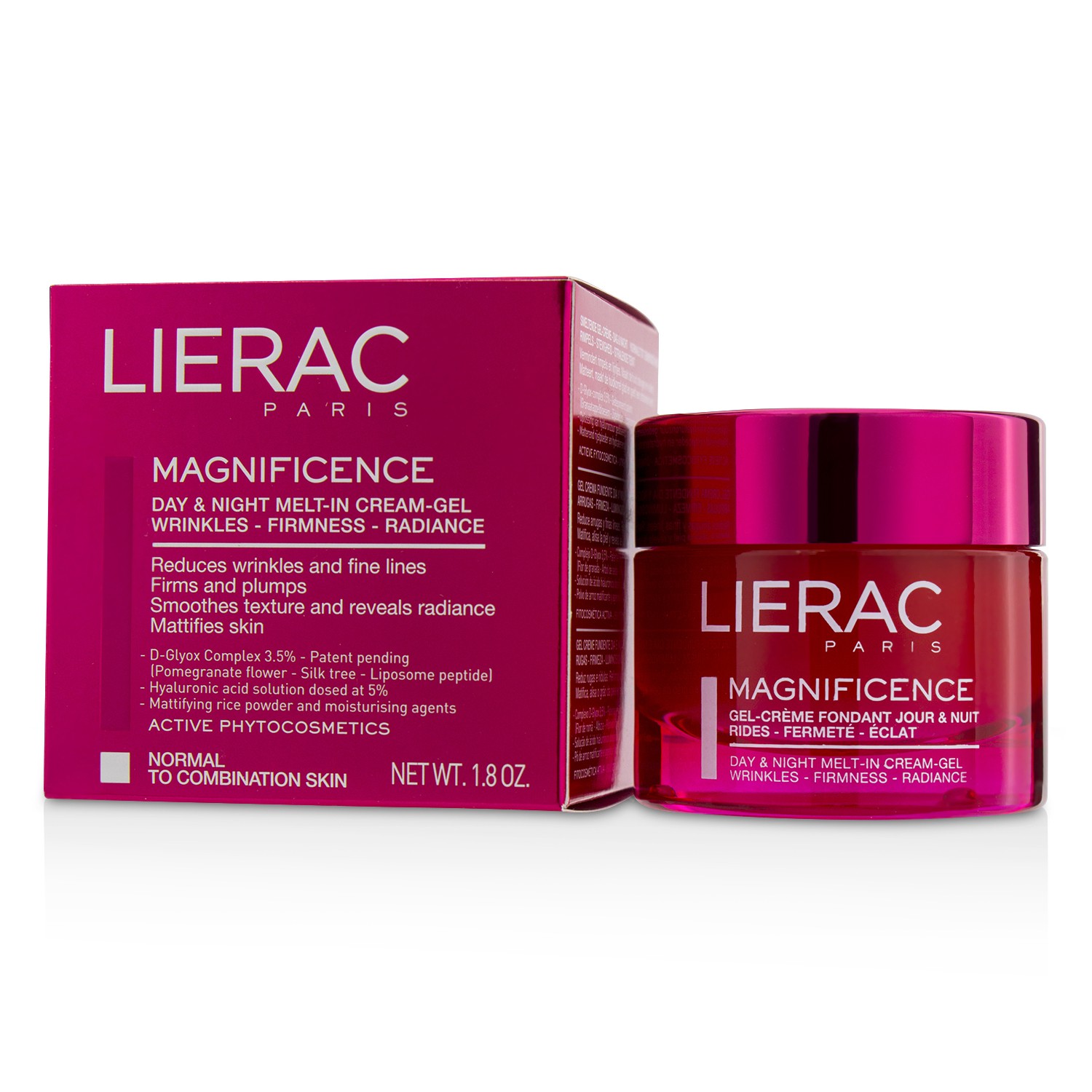 Lierac Magnificence Day & Night Melt-In Cream-Gel (For Normal To Combination Skin) 50ml/1.8oz