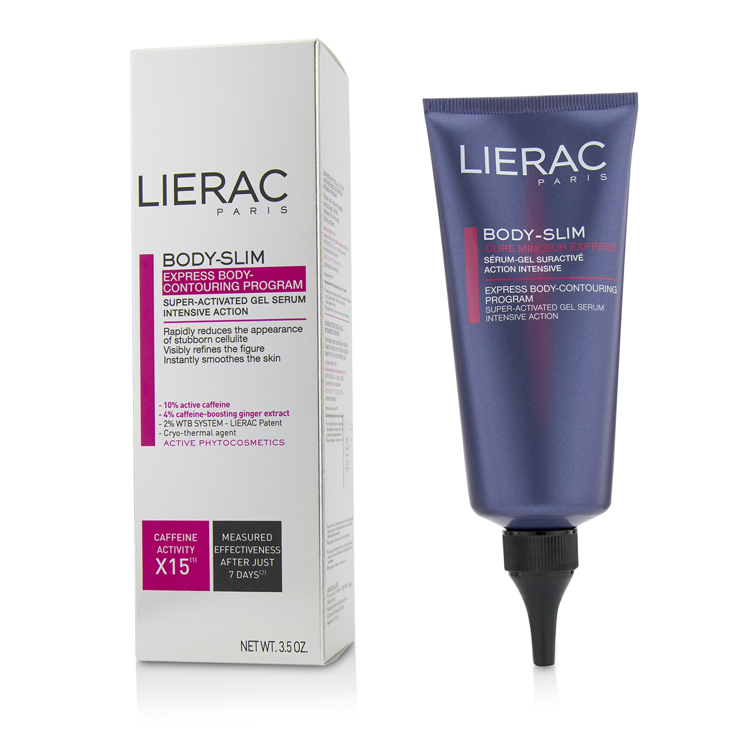 Lierac Body-Slim Express Body-Contouring Program Super-Activated Gel Serum 100ml/3.5oz