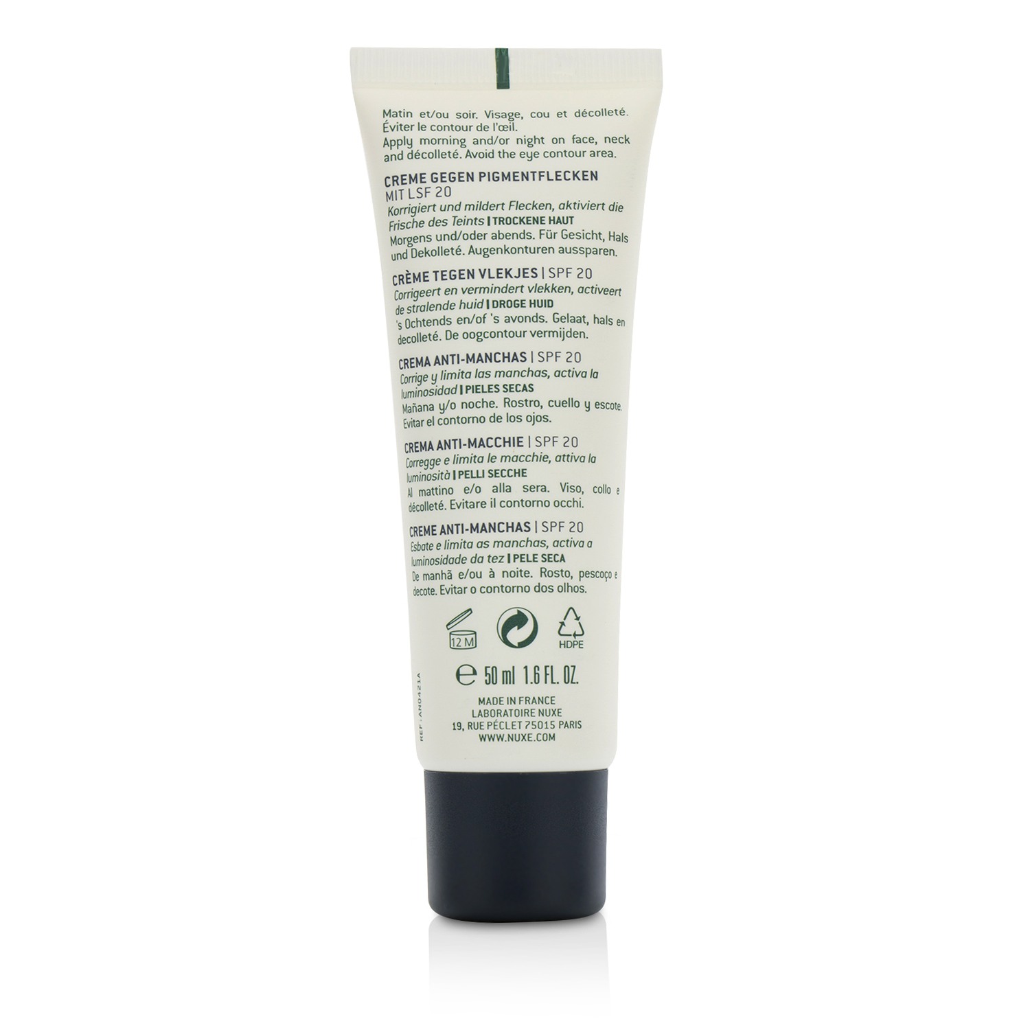 Nuxe Splendieuse Enrichie Anti-Dark Spot Cream SPF 20 (For Dry Skin) 50ml/1.67oz