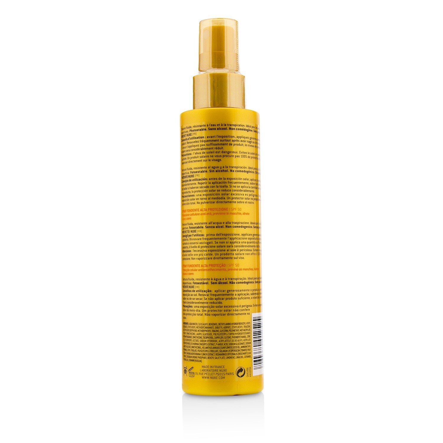 Nuxe Nuxe Sun Melting Spray High Protection SPF 50 150ml/5oz