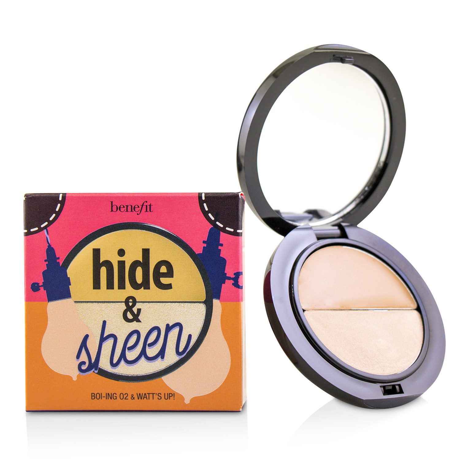 Benefit Hide & Sheen Concealer & Highlighter Duo 2x1.4g/0.04oz