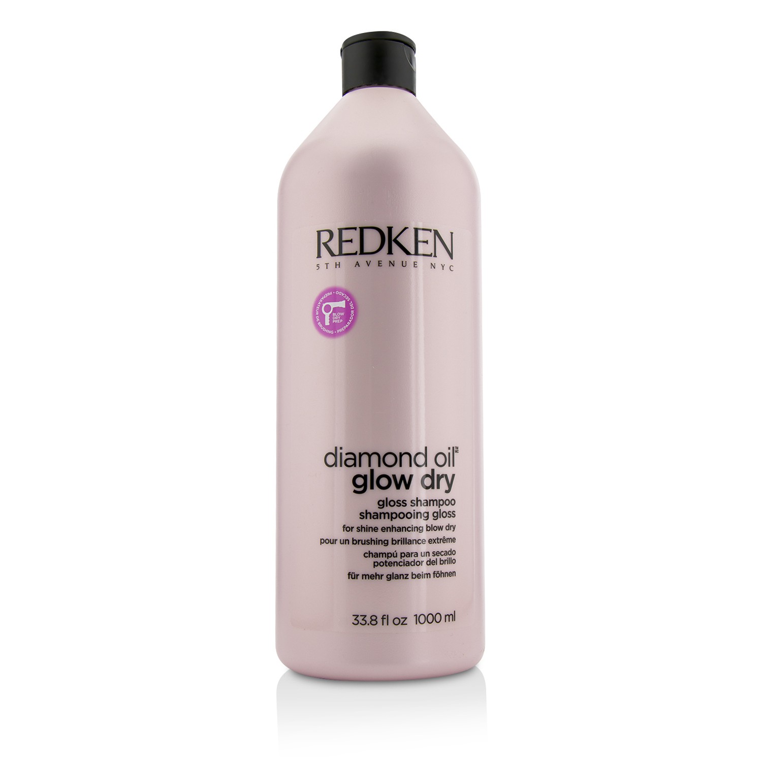 Redken Diamond Oil Glow Dry Gloss Shampoo (For Shine Enhancing Blow Dry) 1000ml/33.8oz