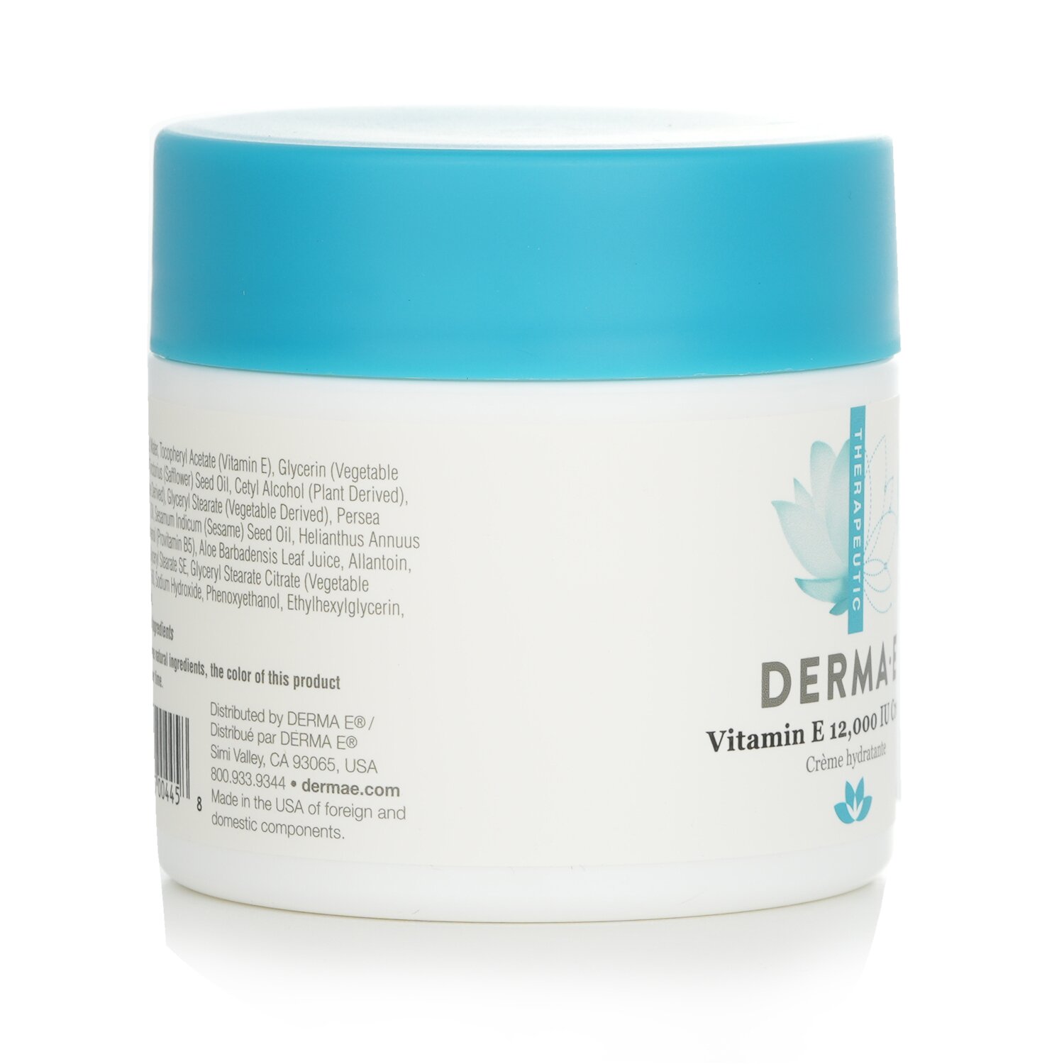 Derma E 治療性維他命E 12,000 IU乳膏 113g/4oz