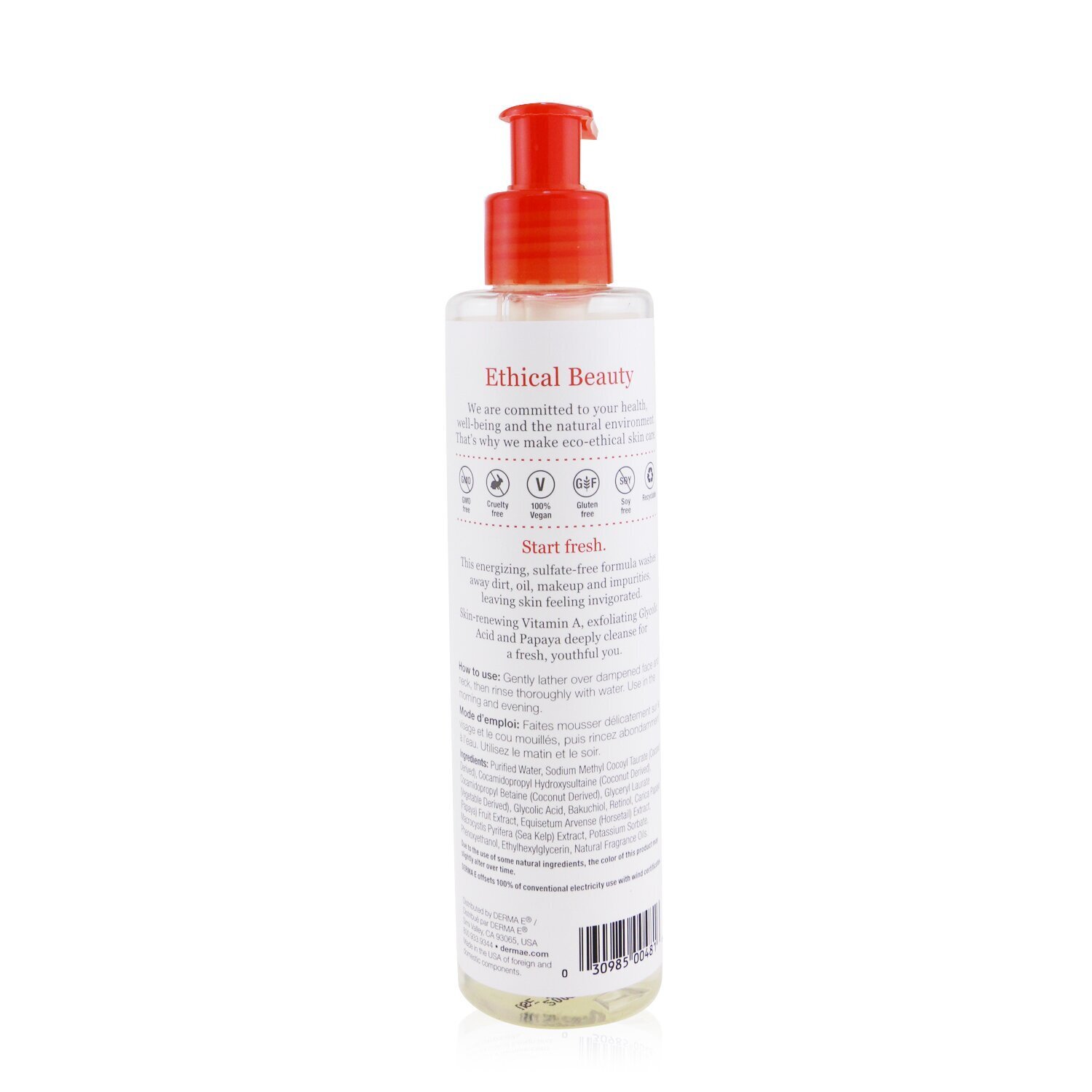 Derma E 緊緻抗皺潔面乳 175ml/6oz
