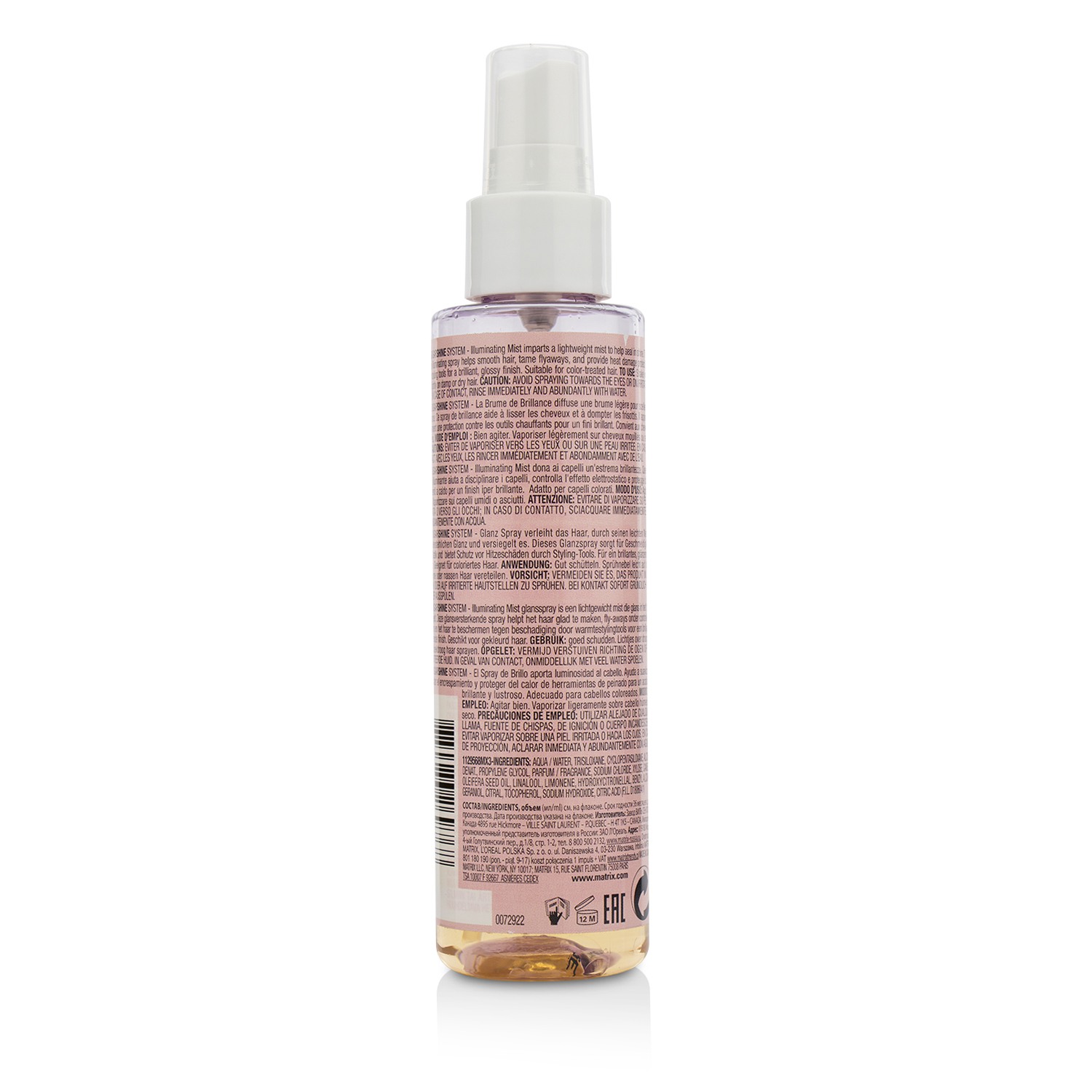Matrix Biolage Sugar Shine System Illuminating Mist (For Normal/ Dull Hair) 125ml/4.2oz