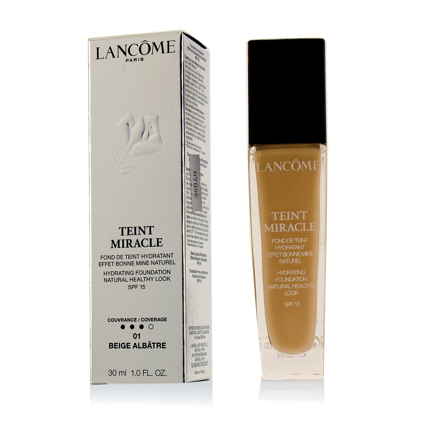 兰蔻 Lancome 奇迹水亮粉底液SPF15 30ml/1oz