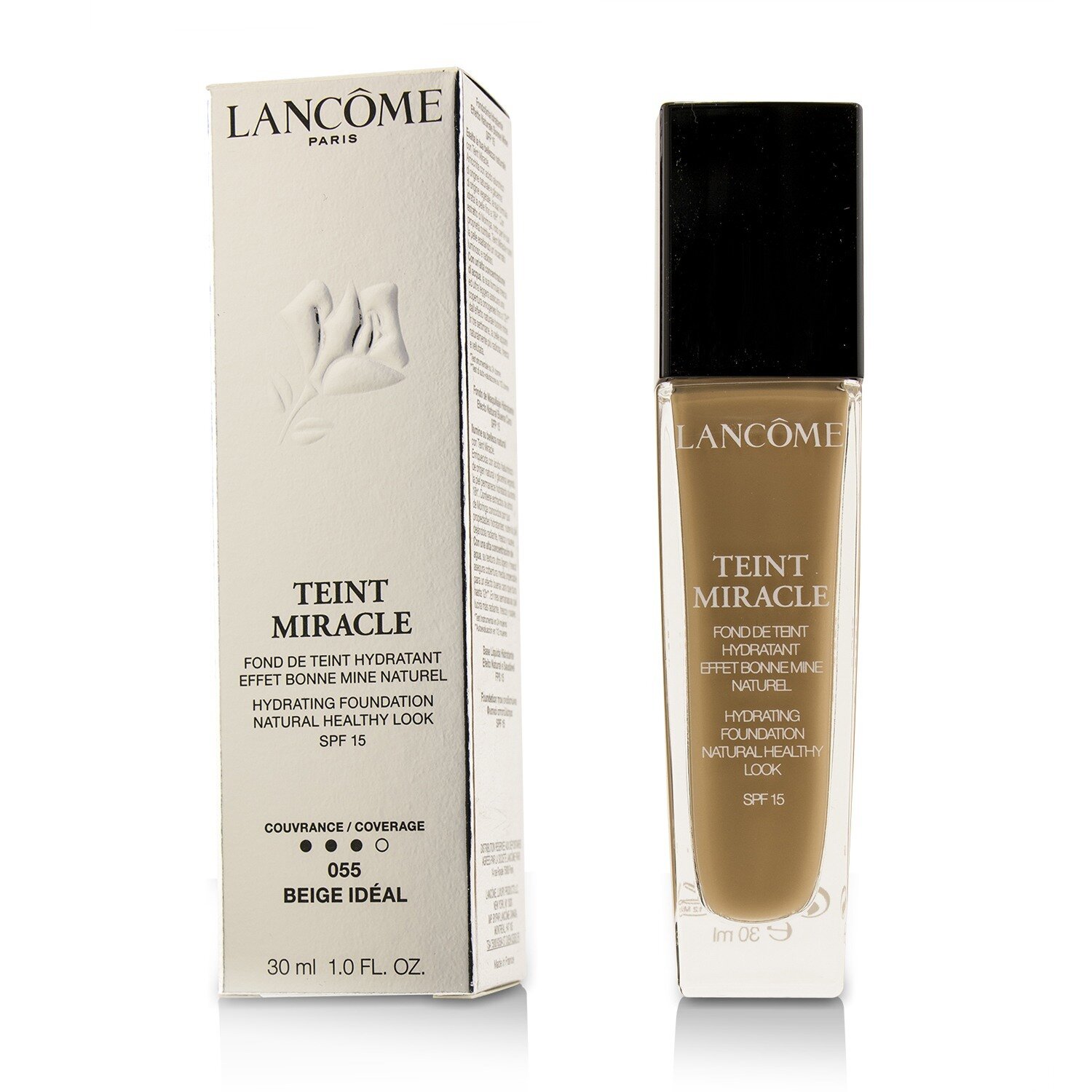 Lancome Teint Miracle Hydrating Foundation Natural Healthy Look SPF 15 30ml/1oz