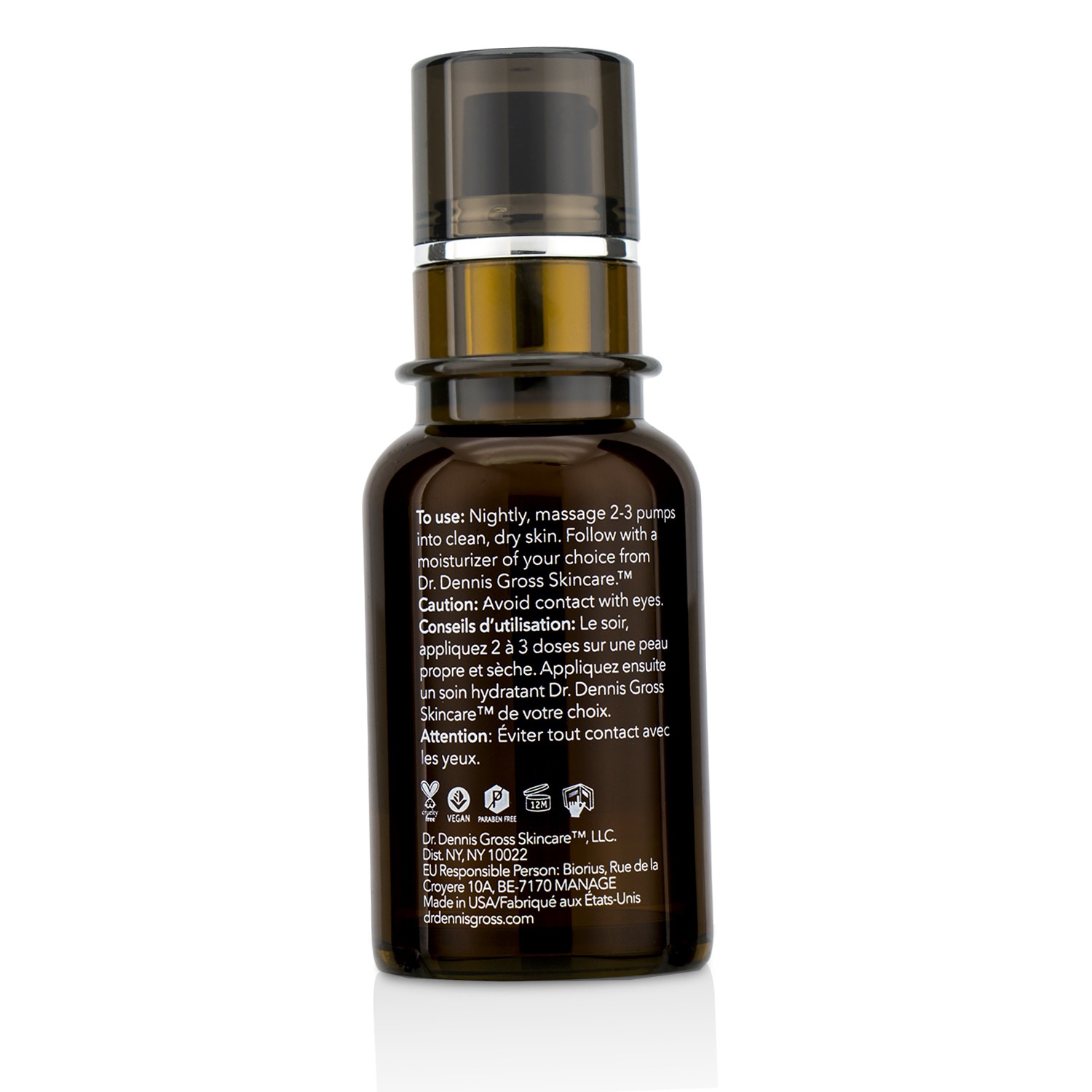 Dr Dennis Gross Ferulic + Retinol Wrinkle Recovery Overnight Serum 30ml/1oz