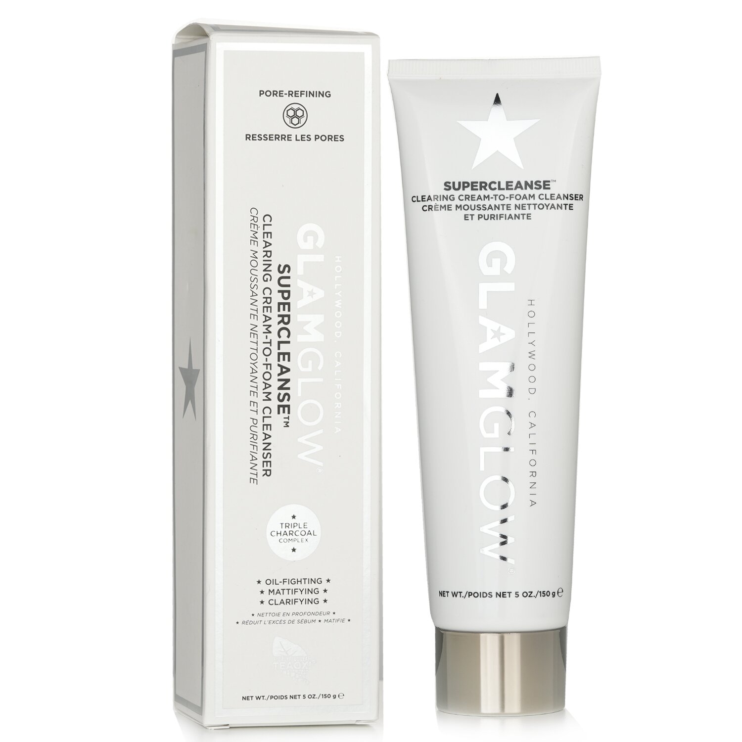 Glamglow Pianka do mycia twarzy Supercleanse Clearing Cream-To-Foam Cleanser 150g/5oz