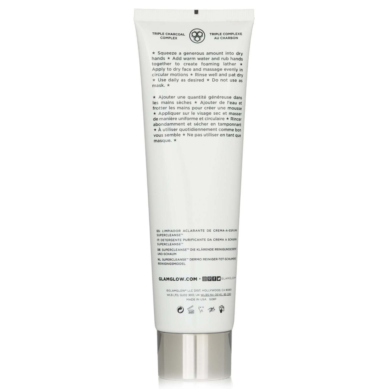 Glamglow Pianka do mycia twarzy Supercleanse Clearing Cream-To-Foam Cleanser 150g/5oz
