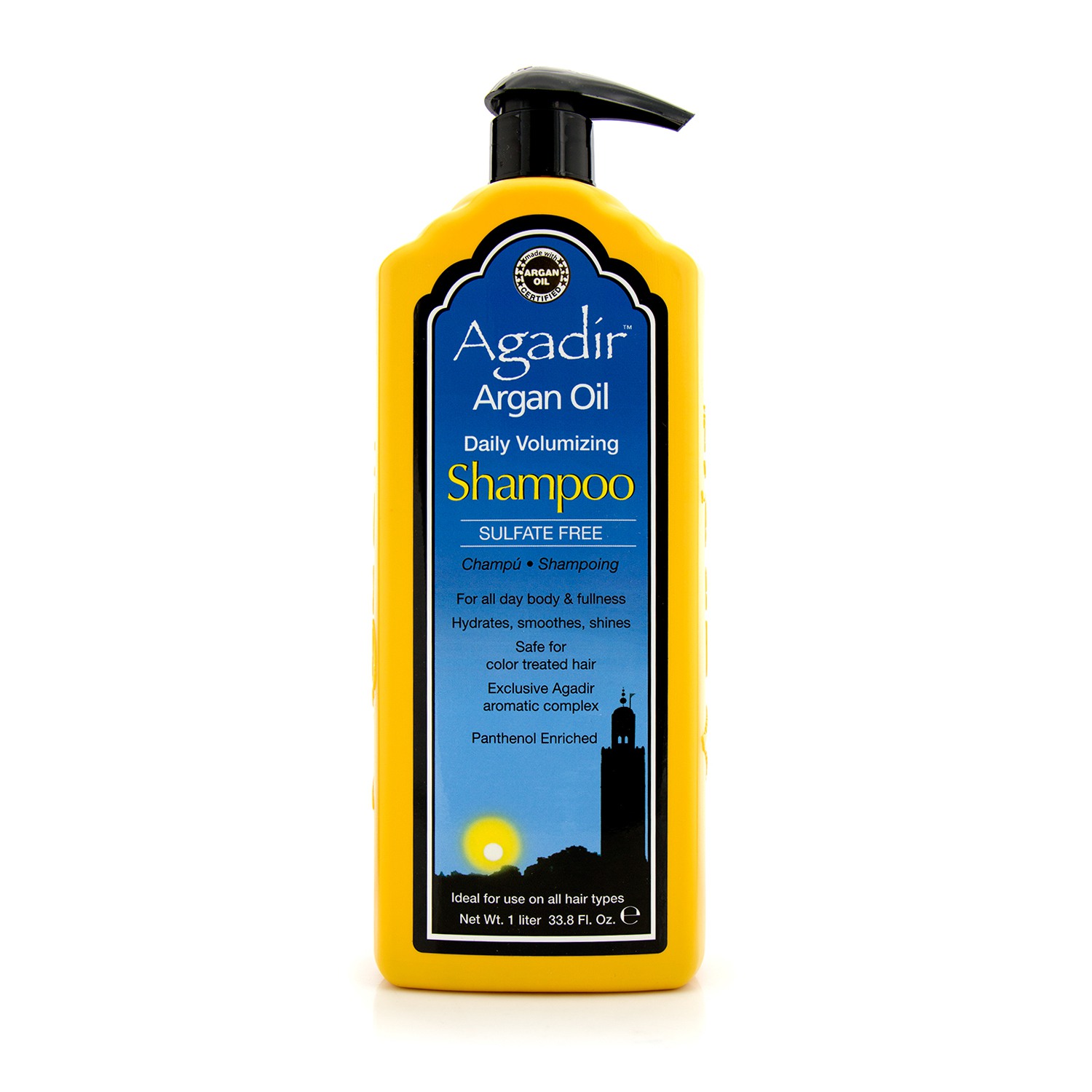Agadir Argan Oil Daily Volumizing Shampoo (All Hair Types) 1000ml/33.8oz