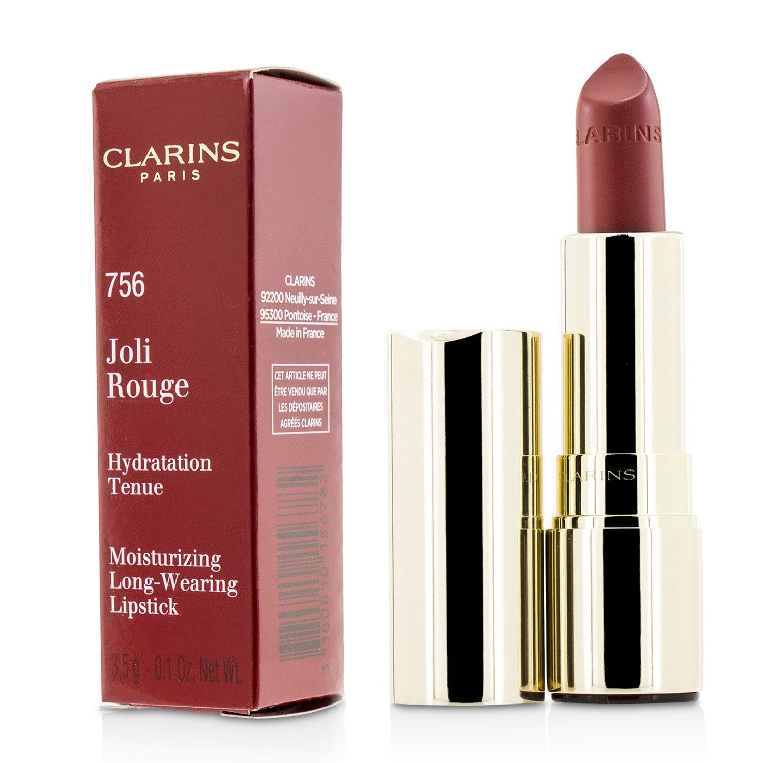 Clarins Joli Rouge (Long Wearing Moisturizing Lipstick) 3.5g/0.1oz