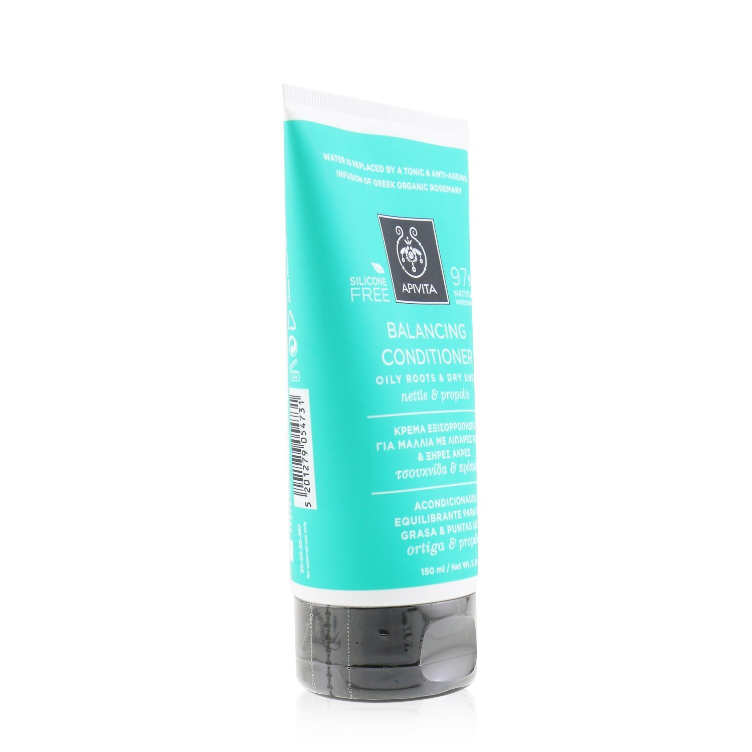 Apivita بلسم موازن بالقراص والبروبوليس (للجذور الزيتية والنهايات الجافة) 150ml/5.29oz