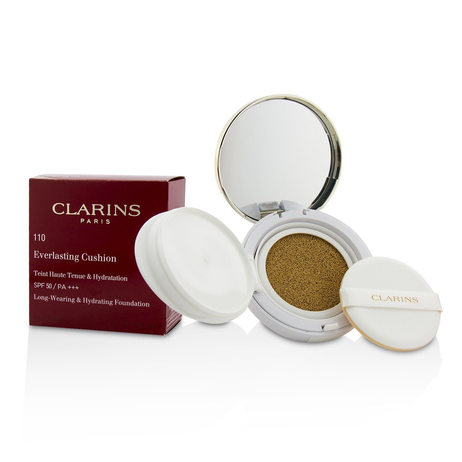 Clarins Everlasting Cushion Foundation SPF 50 13ml/0.5oz