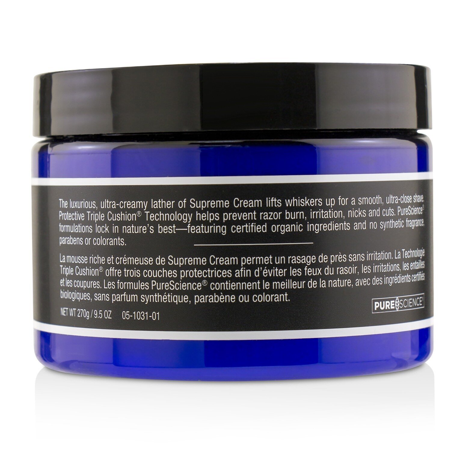 Jack Black Supreme Cream Triple Cojín Espuma de Afeitar 270g/9.5oz