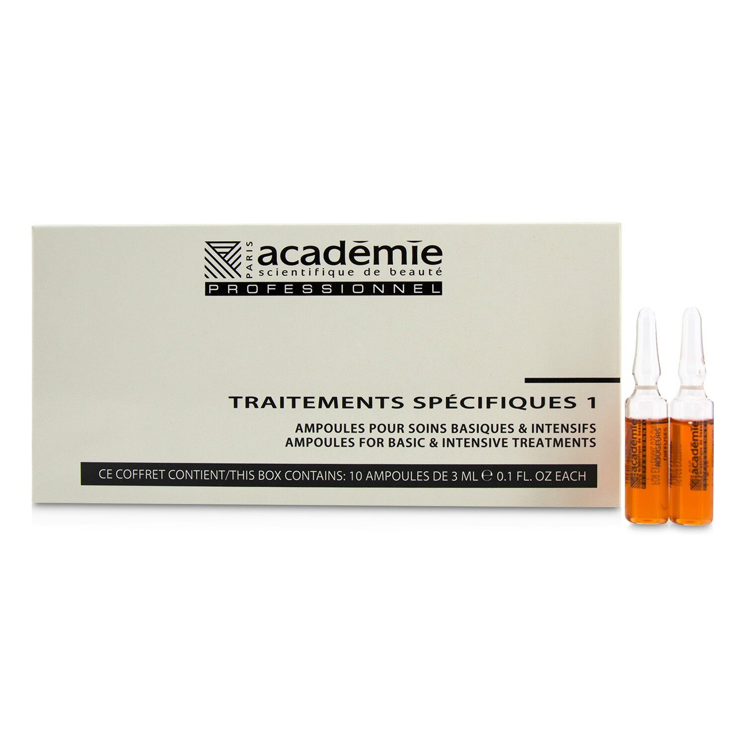 Academie Specific Treatments 1 Ampoules Rougeurs Diffuses - Salon Product 10x3ml/0.1oz