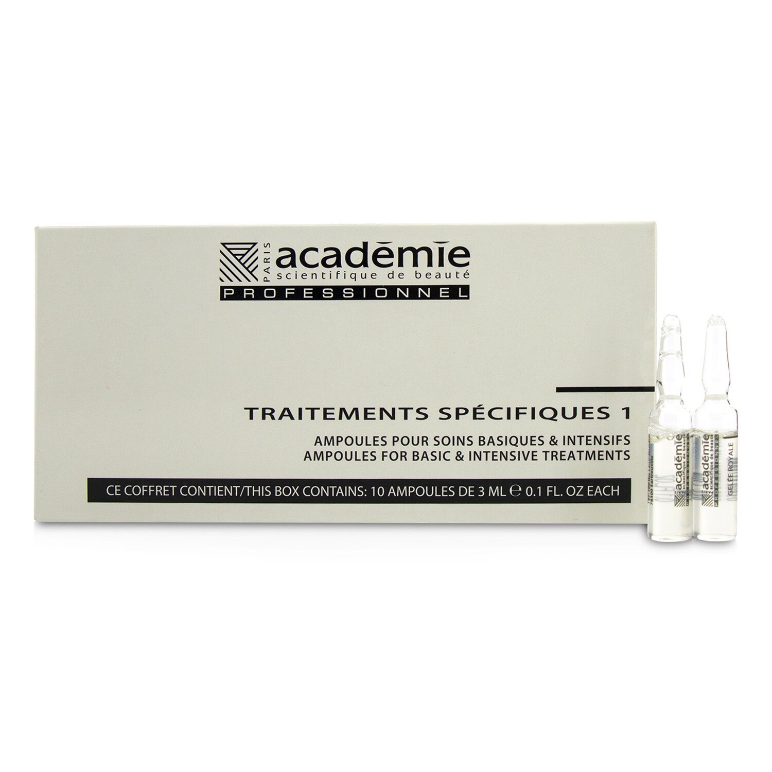 Academie Specific Treatments 1 Ampoules Royal Jelly - Salongprodukt 10x3ml/0.1oz