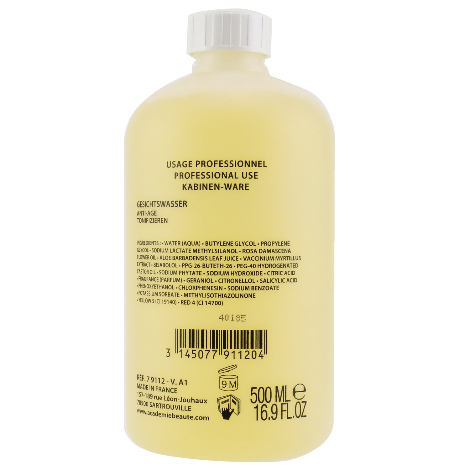 Academie Toner Skincare (Salongstørrelse) 500ml/16.9oz