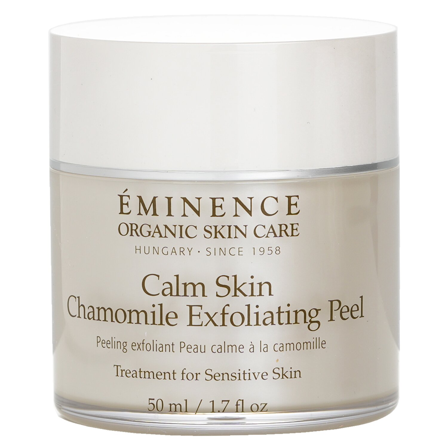 Eminence Calm Skin Chamomile Exfoliating Peel פילינג (עם 35 פדים קוסמטיים מכותנה 50ml/1.7oz