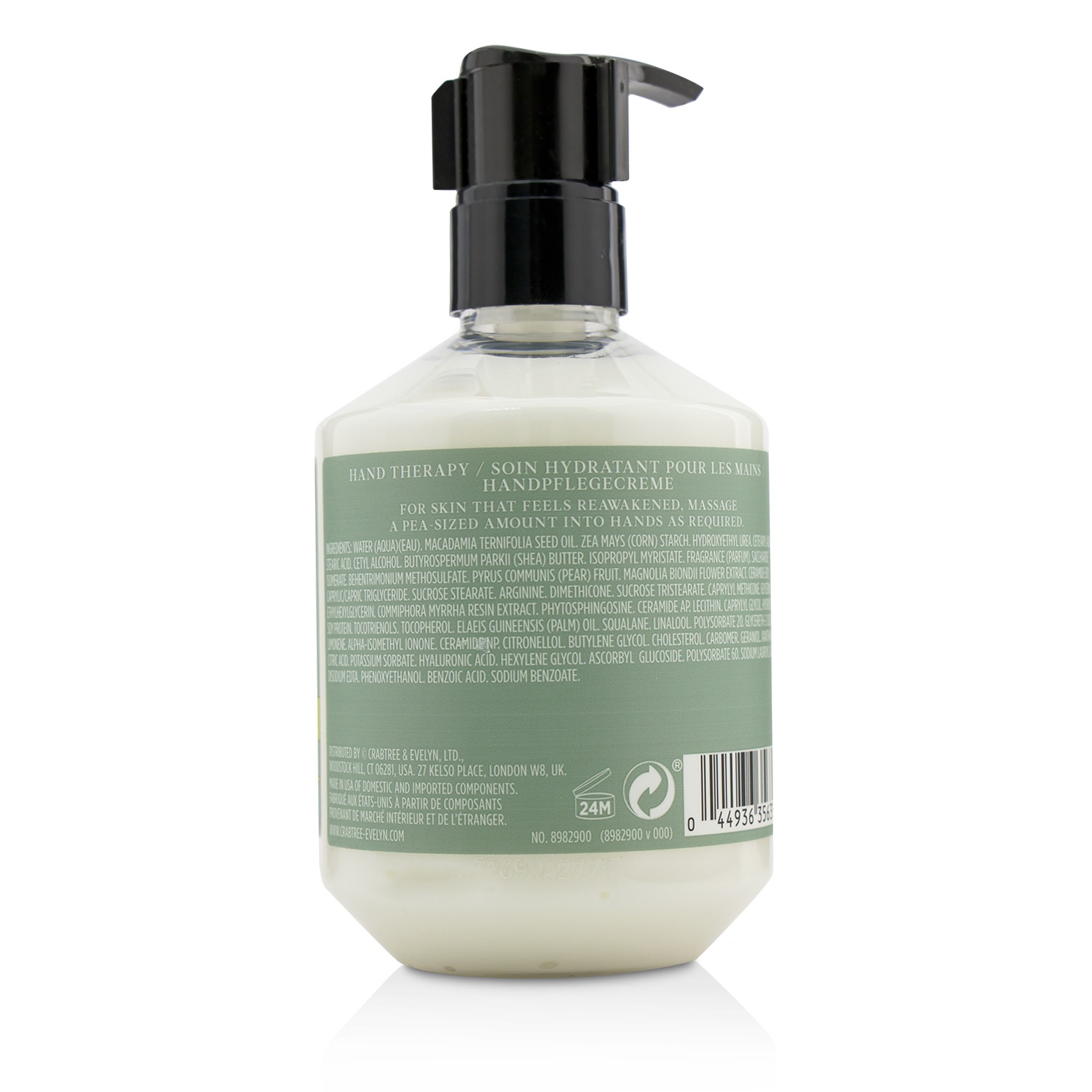 Crabtree & Evelyn Pear & Pink Magnolia Uplifting Hand Therapy 250ml/8.64oz