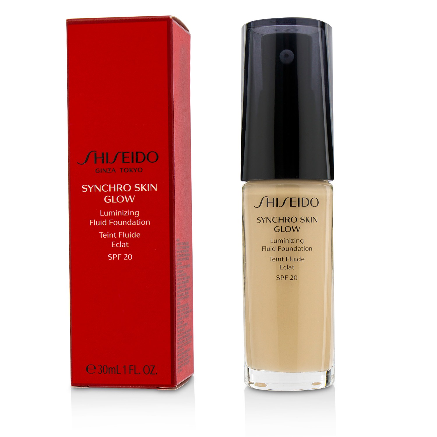 Shiseido Synchro Skin Glow Luminizing Fluid Foundation SPF 20 30ml/1oz