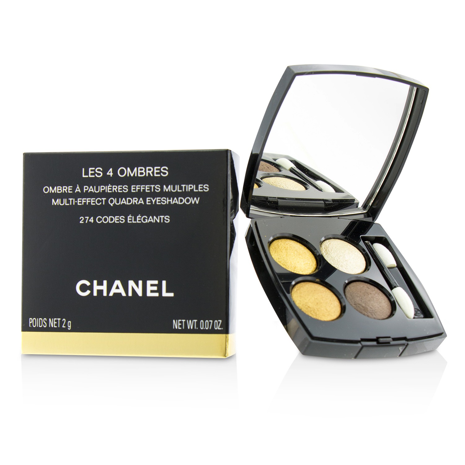 Chanel Les 4 Ombres Quadra Тени для ВекElegants 2g/0.07oz