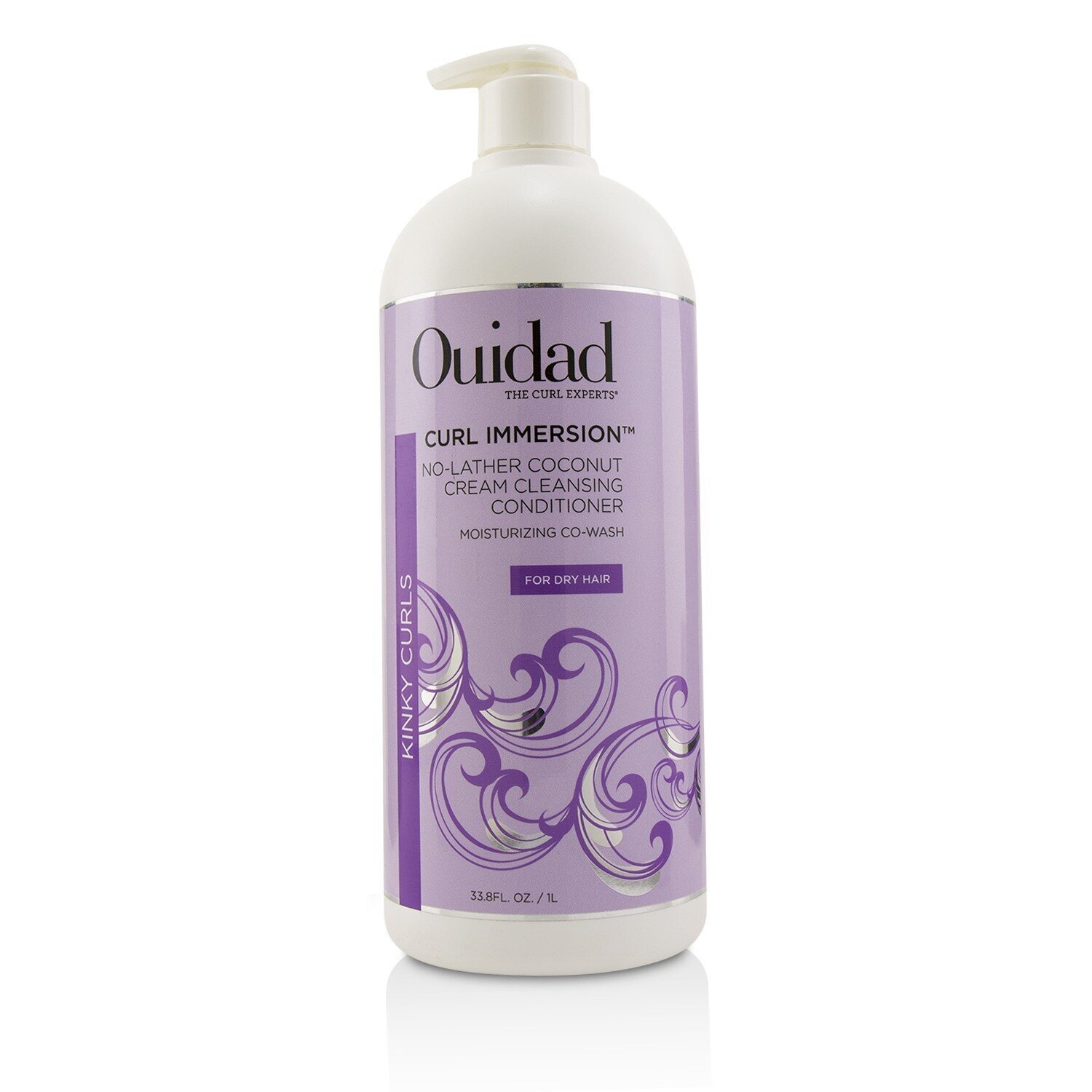 Ouidad Curl Immersion No-Lather Coconut Cream Cleansing Conditioner (Kinky Curls) 1000ml/33.8oz
