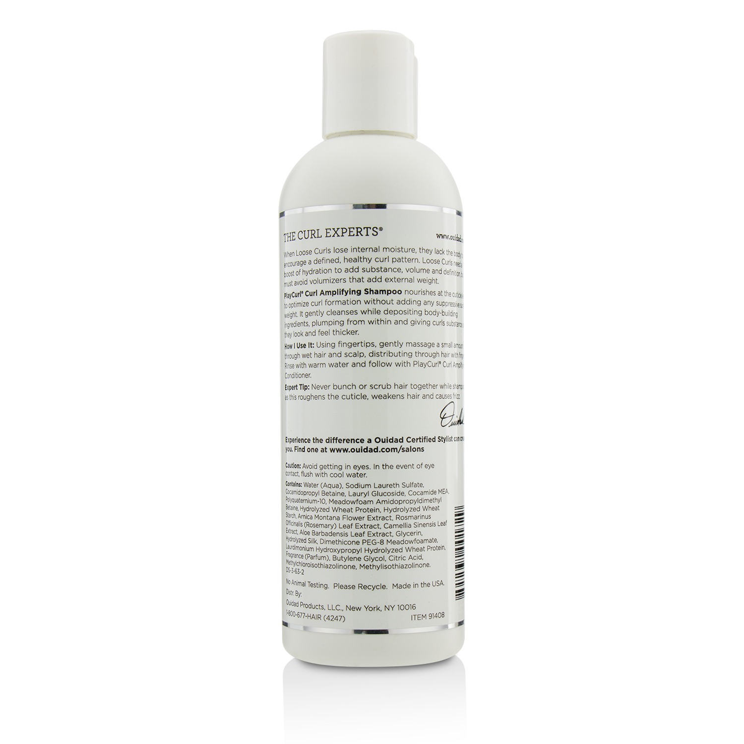 Ouidad PlayCurl Curl Amplifying Shampoo (Loose Curls) 250ml/8.5oz