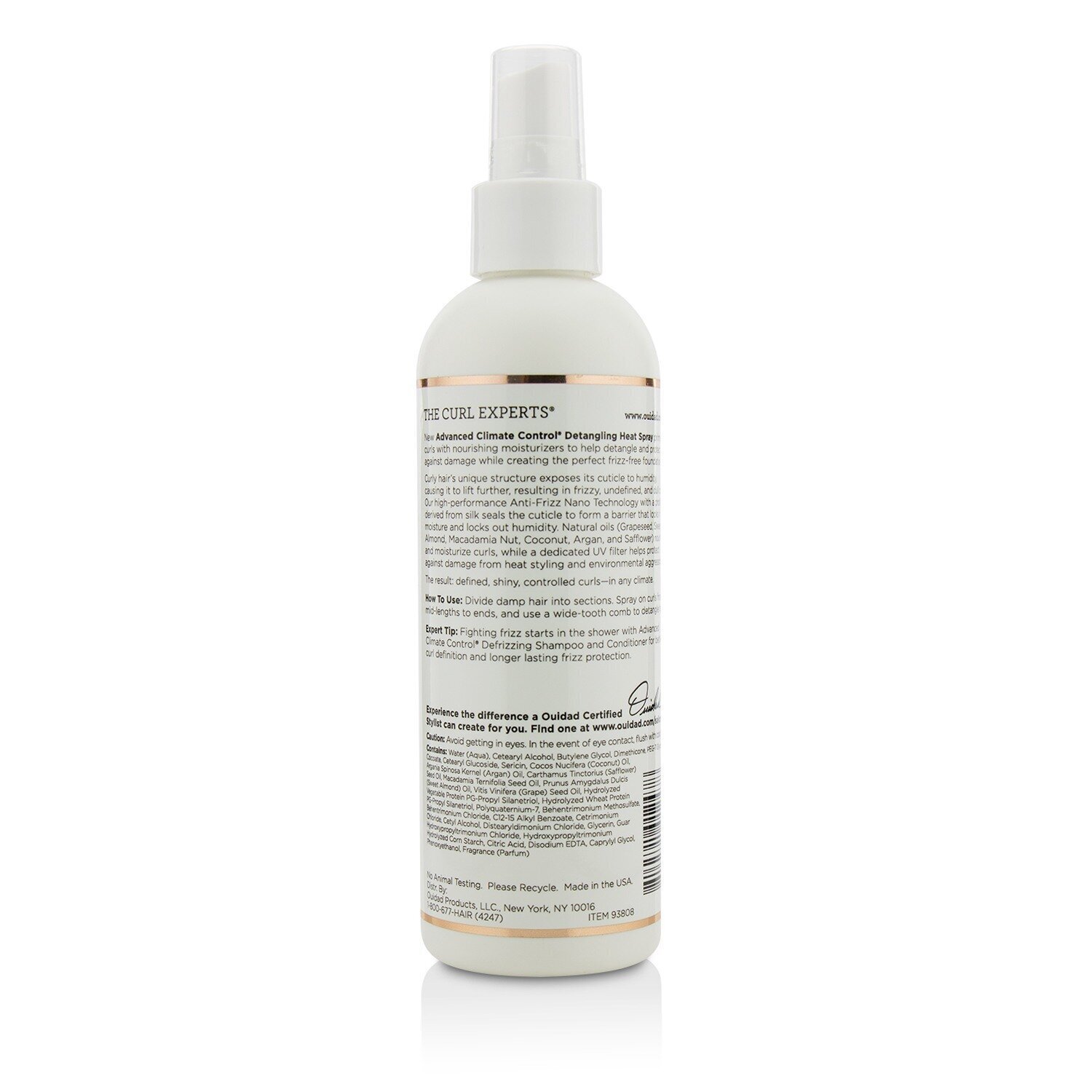Ouidad Advanced Climate Control Detangling Heat Spray (All Curl Types) 250ml/8.5oz