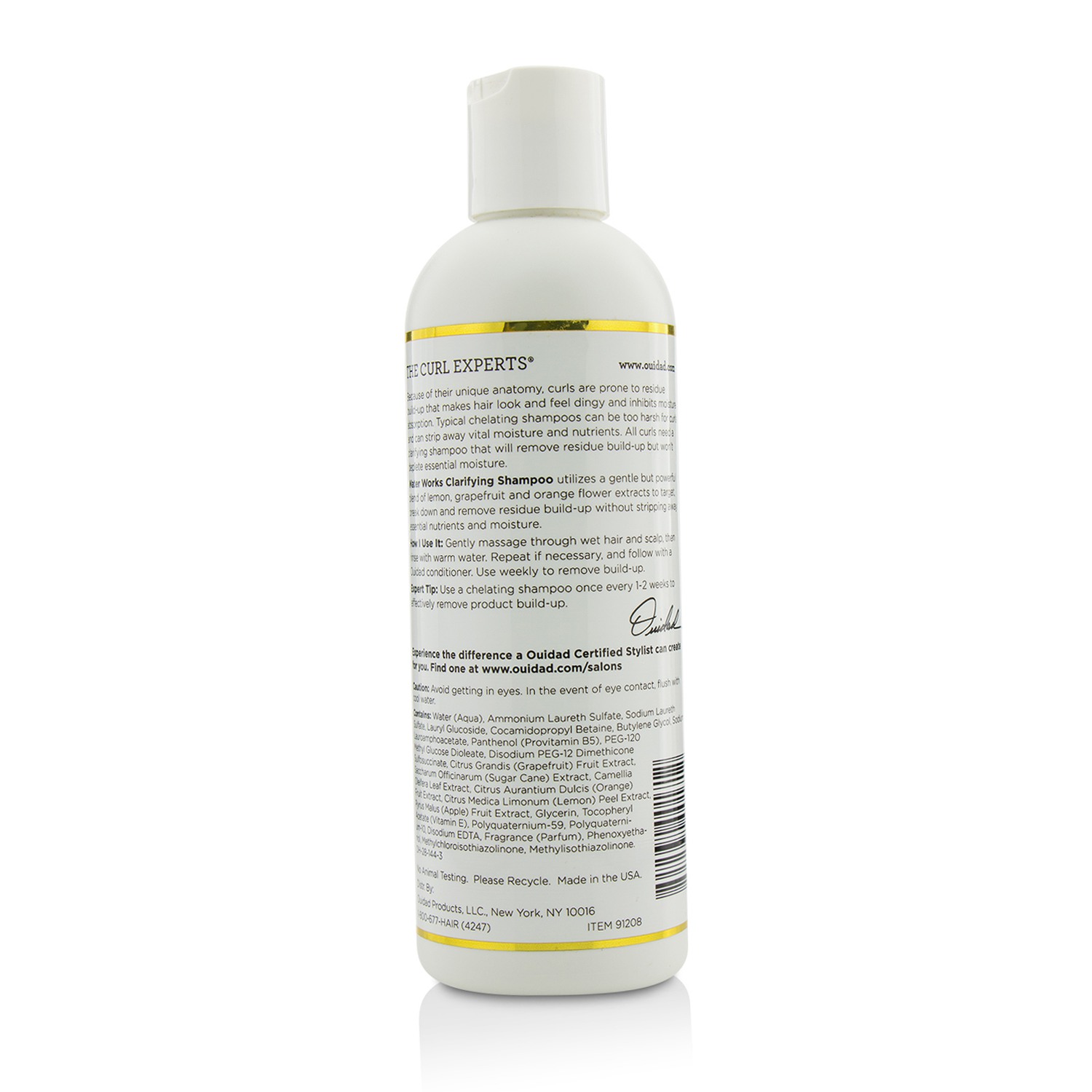 Ouidad Water Works Clarifying Shampoo (Curl Essentials) 250ml/8.5oz