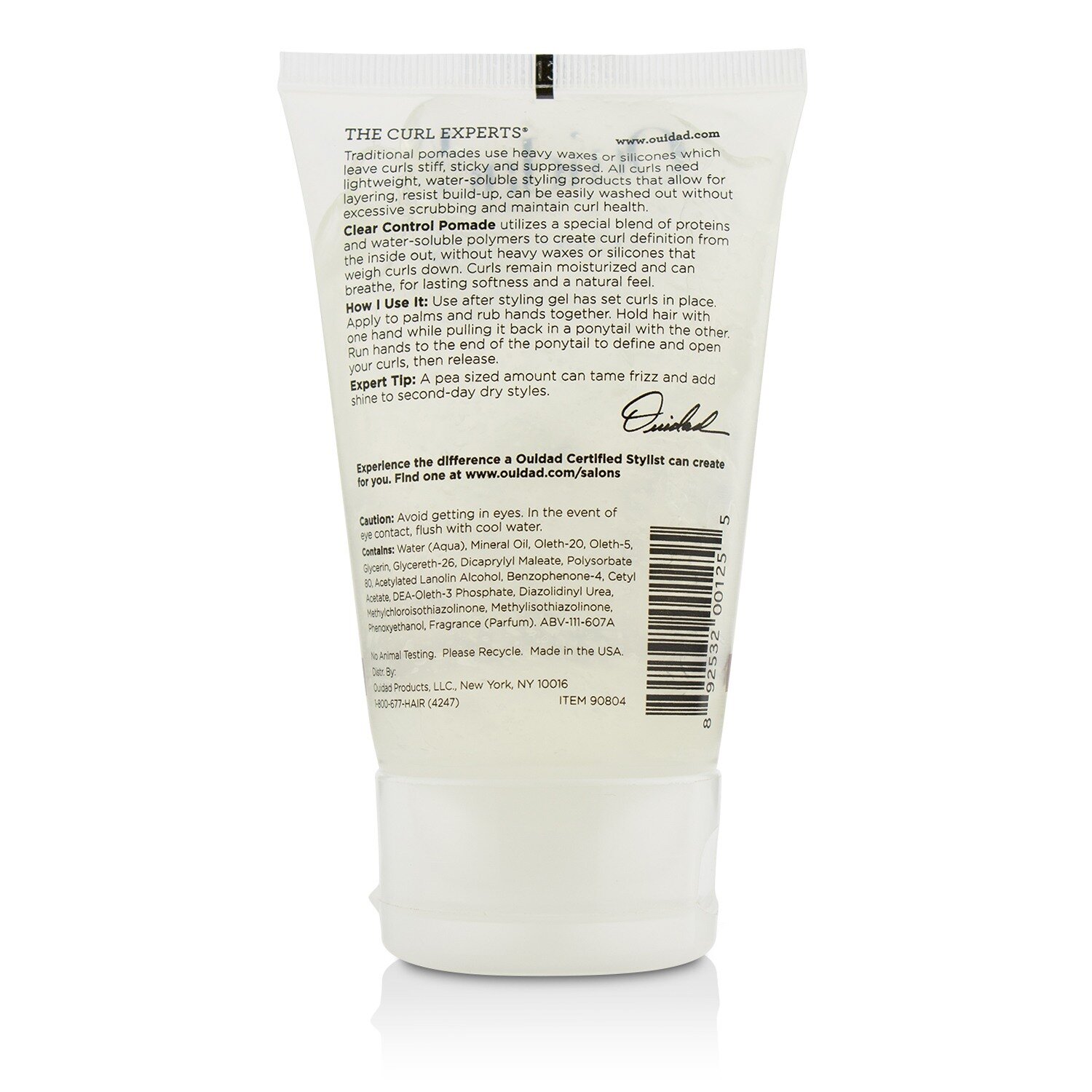 Ouidad Clear Control Pomade (Curl Perfection) 114ml/4oz