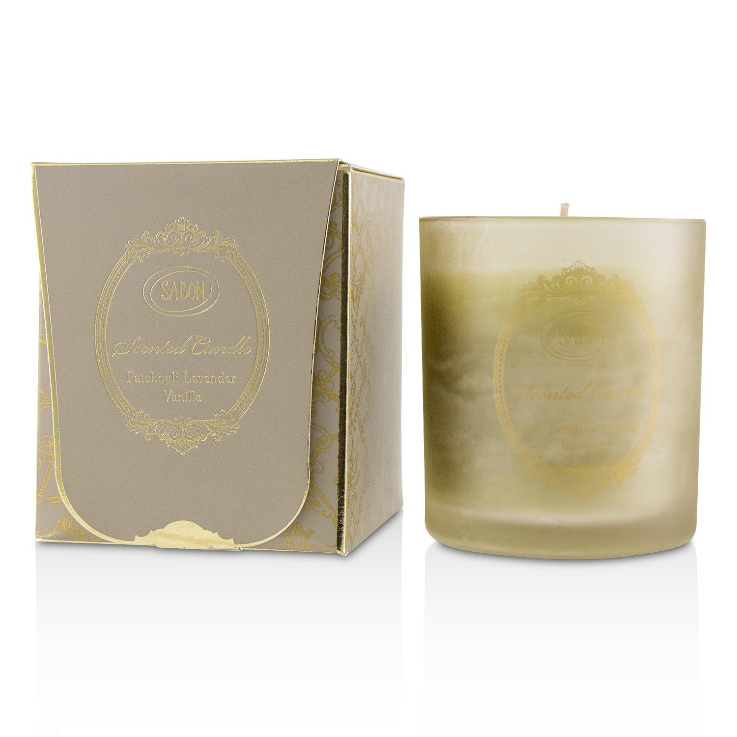 サボン Sabon グラスキャンドル - パチョリ ラベンダー バニラ 250g/8.79oz