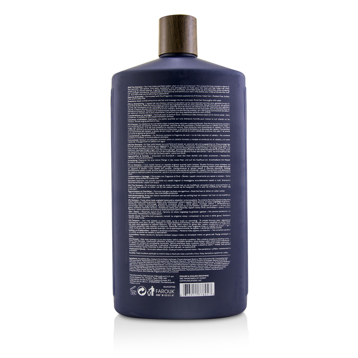 Esquire Grooming The Shampoo 739ml/25oz