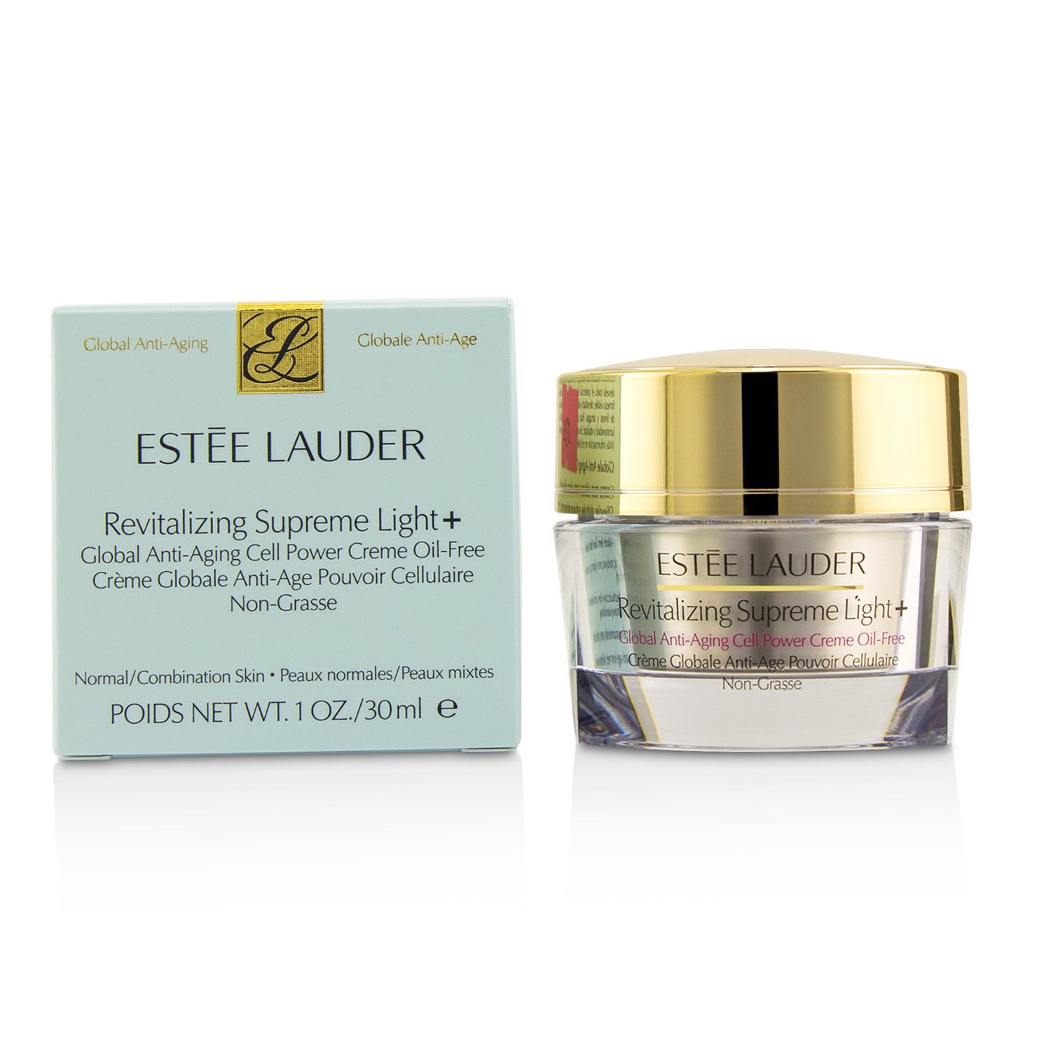 Estee Lauder Revitalizing Supreme Light + Crema Global Poder Celular Anti-Envejecimiento - Para Piel Normal / Mixta 30ml/1oz