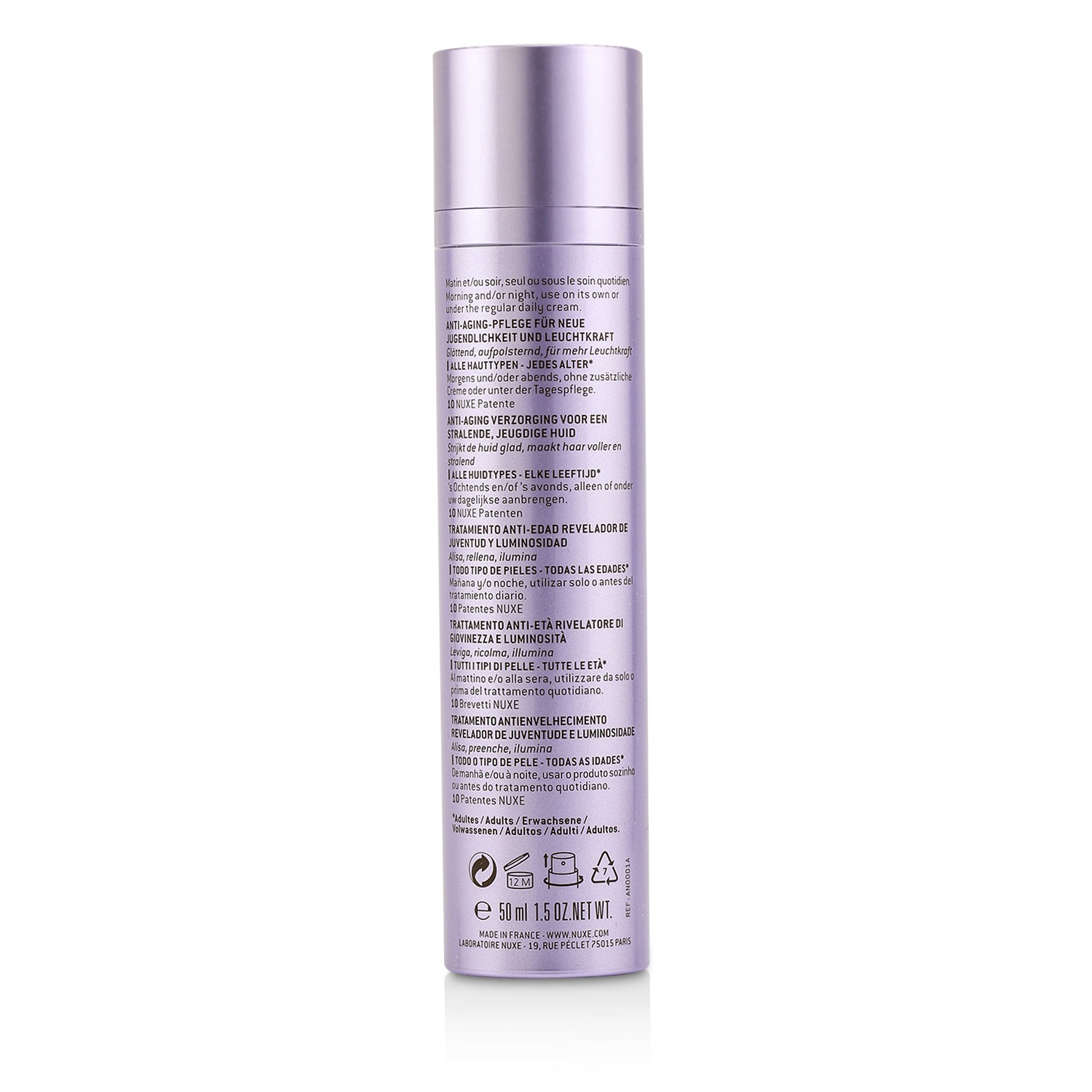 Nuxe Nuxellence Jeunesse Youth & Radiance Revealing Fluid (All Skin Types) (Exp. Date 06/2018) 50ml/1.7oz
