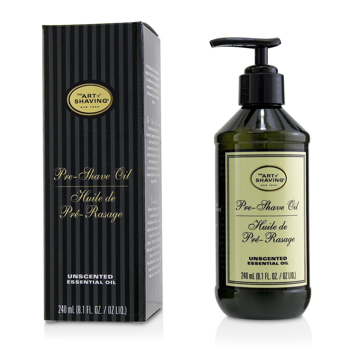 The Art Of Shaving Pre-Shave Oil - Unscented (With Pump) 240ml/8.1oz