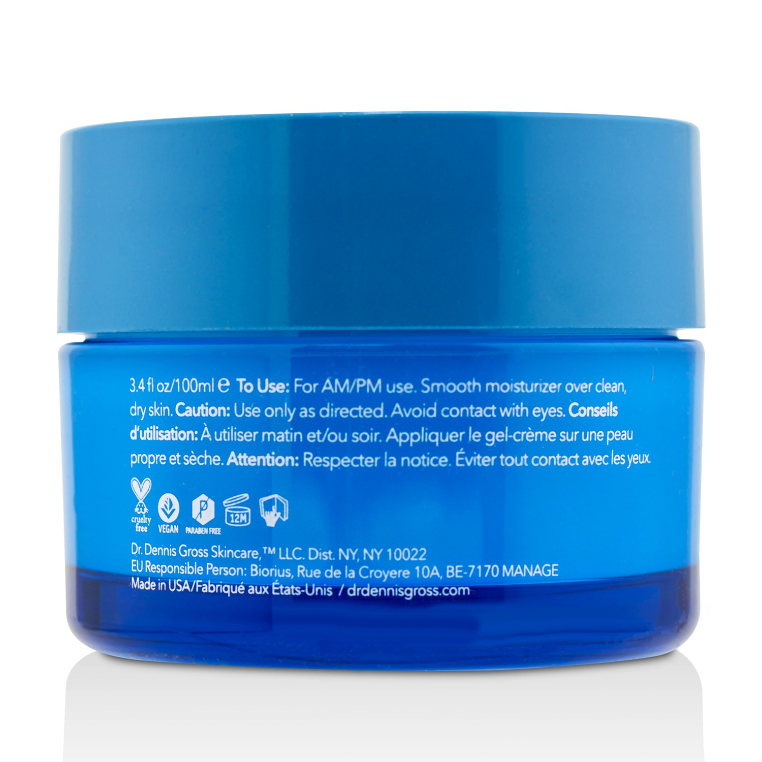 Dr Dennis Gross Hyaluronic Marine Oil-Free Moisture Cushion - Jumbo Size 100ml/3.4oz