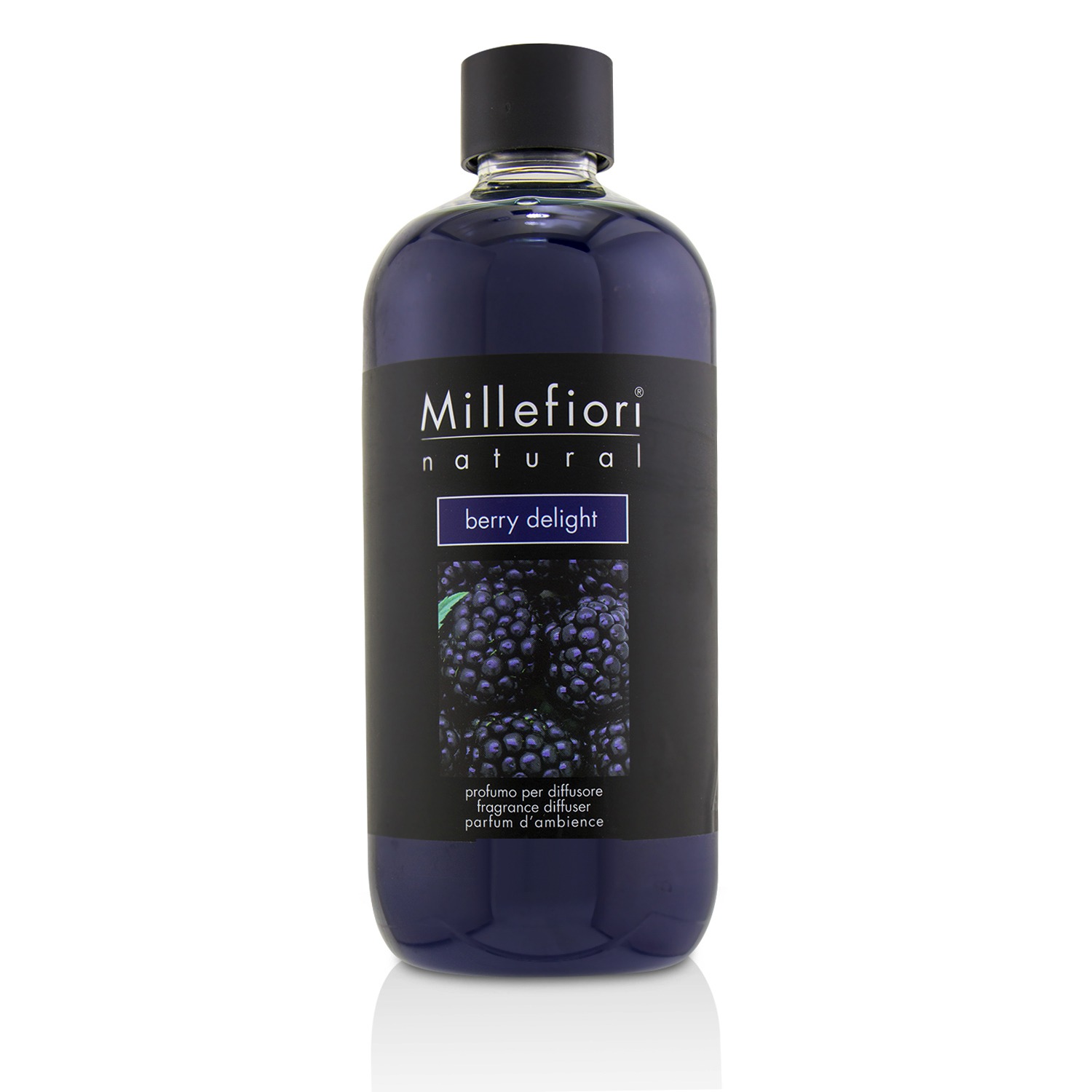 Millefiori Natural Fragrance Diffuser Refill - Berry Delight 500ml/16.7oz