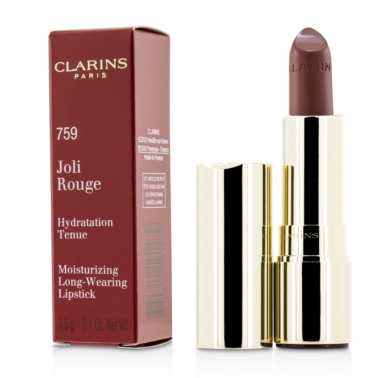 Clarins Joli Rouge (Long Wearing Moisturizing Lipstick) 3.5g/0.1oz