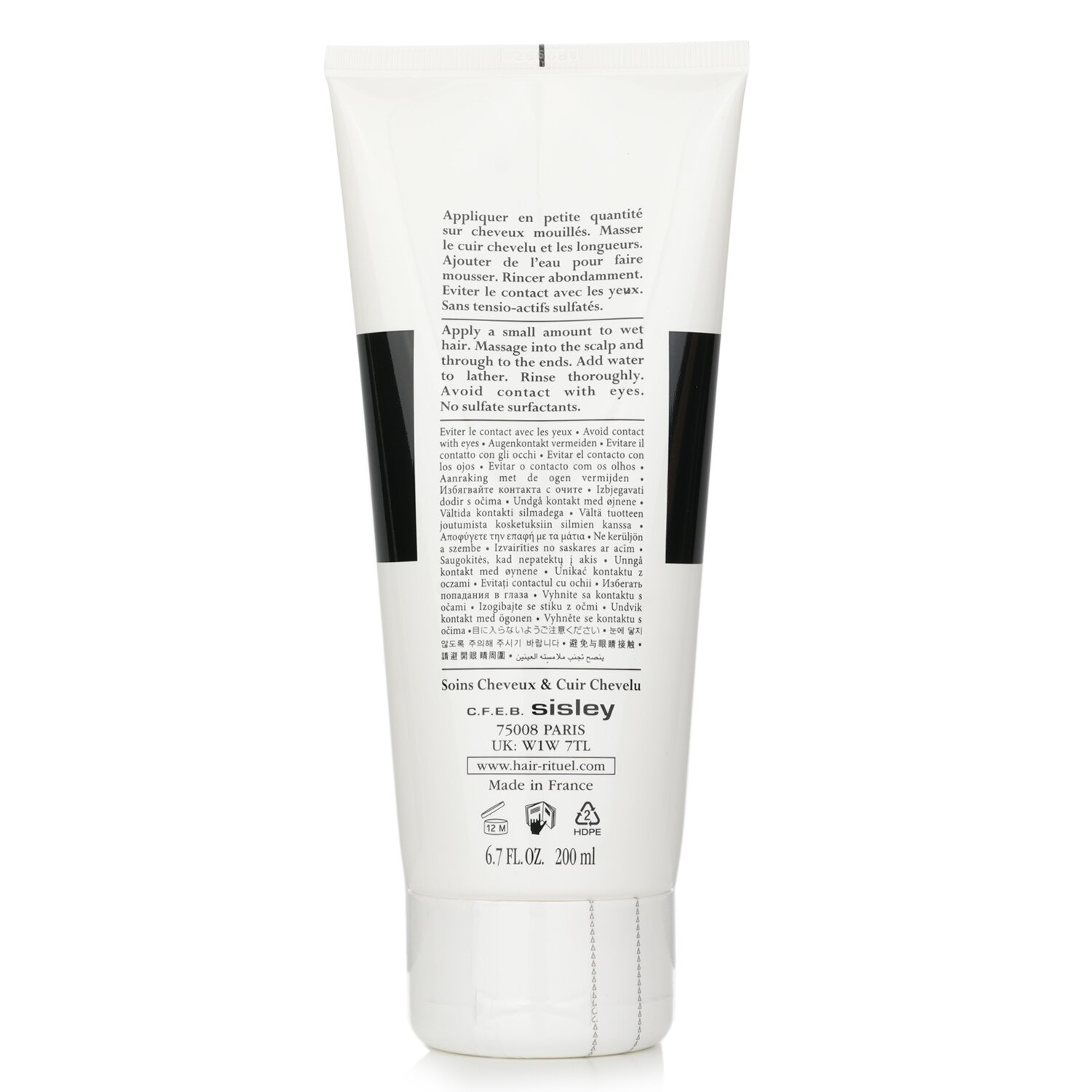 Sisley Hair Rituel by Sisley Revitalizing Smoothing Shampoo with Macadamia Oil 200ml/6.7oz
