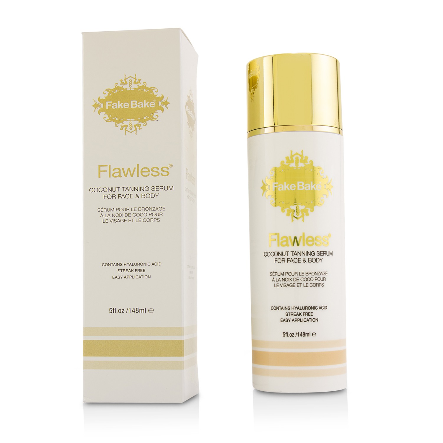 Fake Bake Flawless Coconut Tanning Serum For Face & Body 148ml/5oz