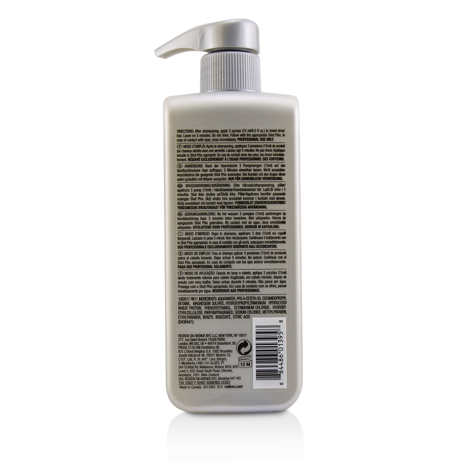 Redken Chemistry Shot Phase Extreme Deep Treatment (For Distressed Hair) 500ml/16.9oz